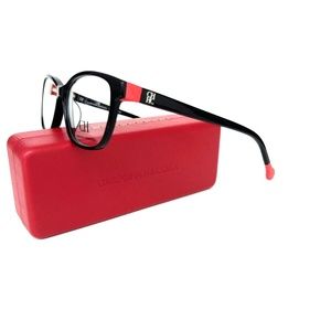 New CAROLINA HERRERA Frames Black Acetate VHE679K 700Y 53 15 135 Eyeglasses